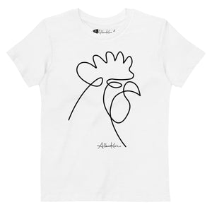 T-shirt AK ORGANIK KIDS 4-14 ans - COQ